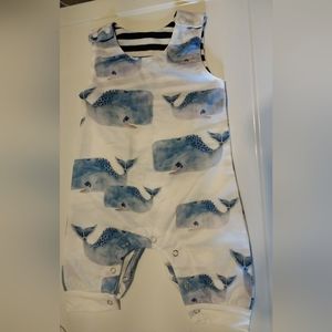 Baby Onesie - Blue Whale